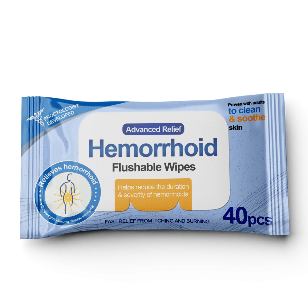 ATTDX® Advanced Relief Hemorrhoid Flushable Wipes