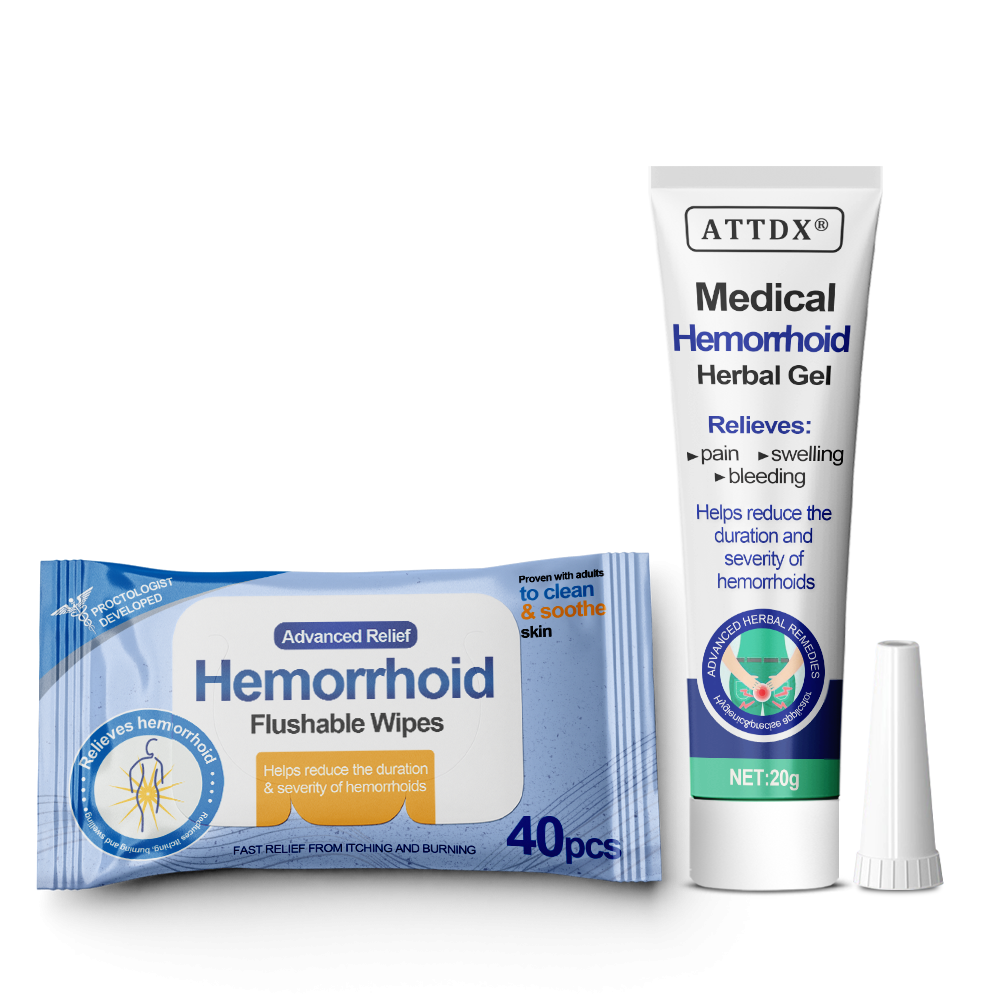 ATTDX® Advanced Relief Hemorrhoid Flushable Wipes