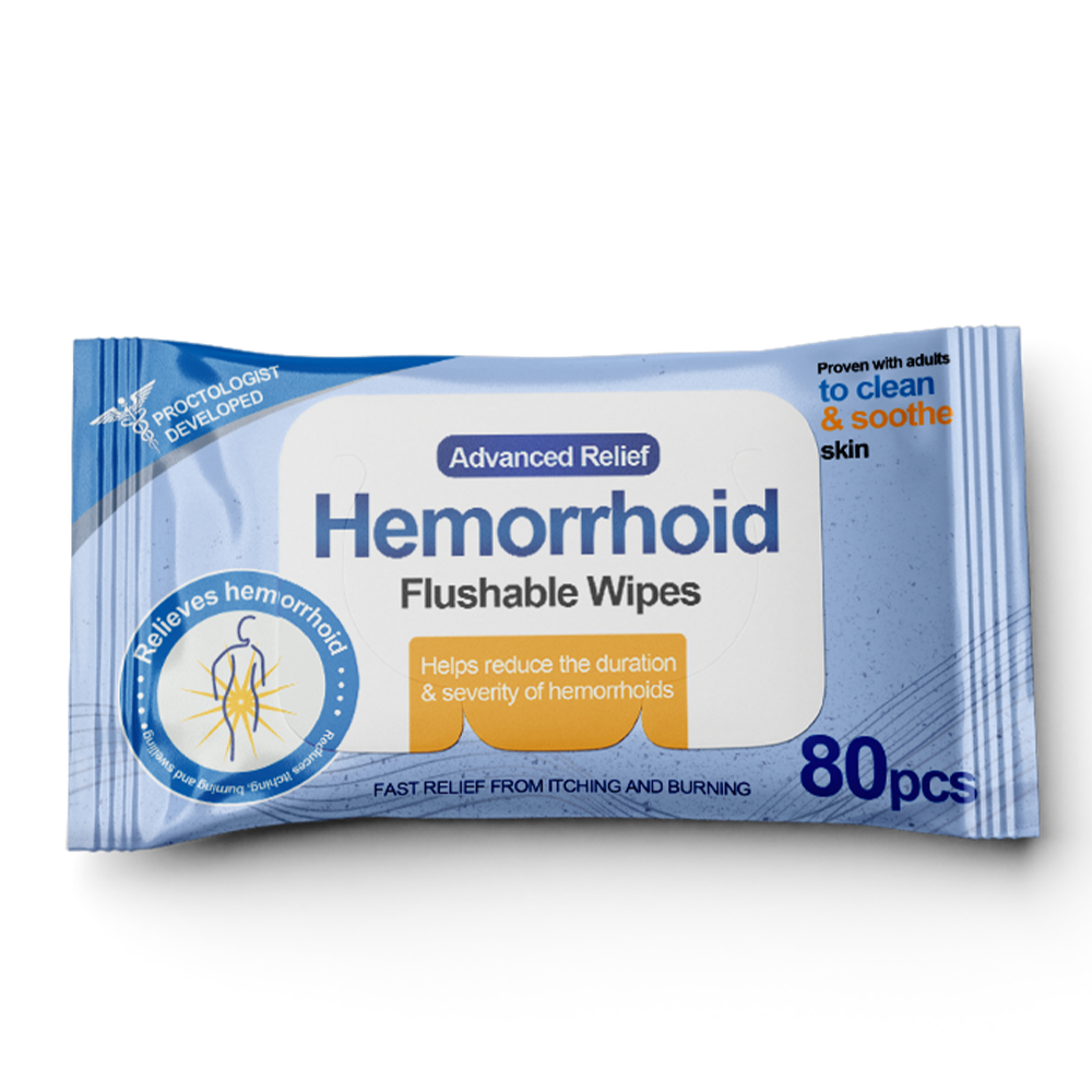 ATTDX® Advanced Relief Hemorrhoid Flushable Wipes