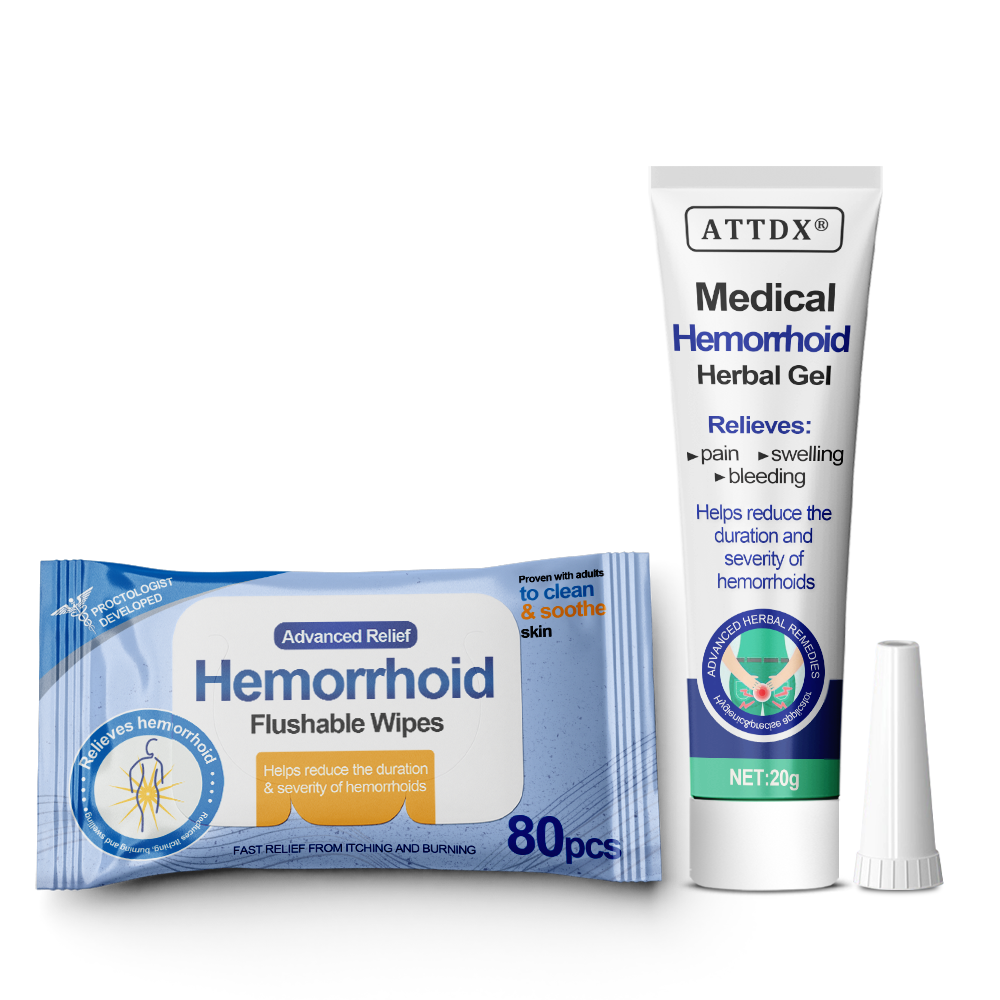 ATTDX® Advanced Relief Hemorrhoid Flushable Wipes