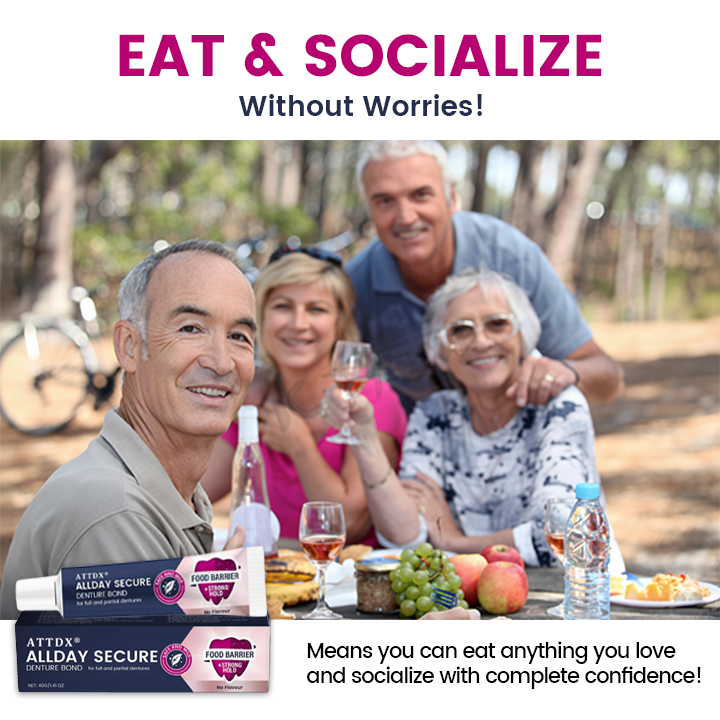 ATTDX® AllDay Secure Denture Bond