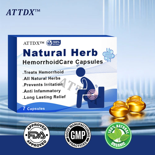 ATTDX™ Natural Herb HemorrhoidCare Capsules