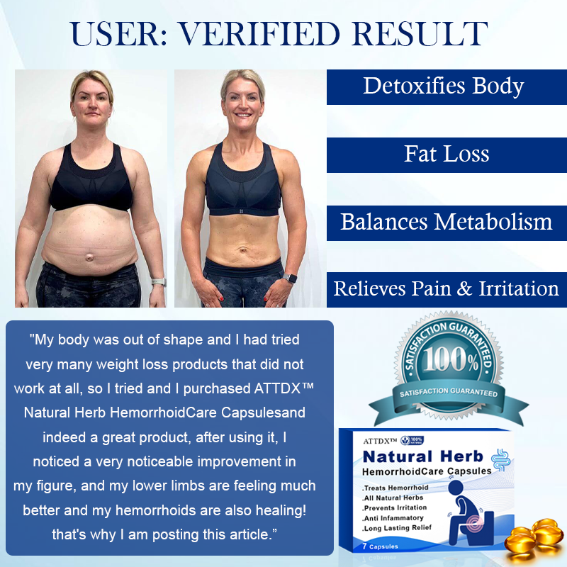 ATTDX™ Natural Herb HemorrhoidCare Capsules