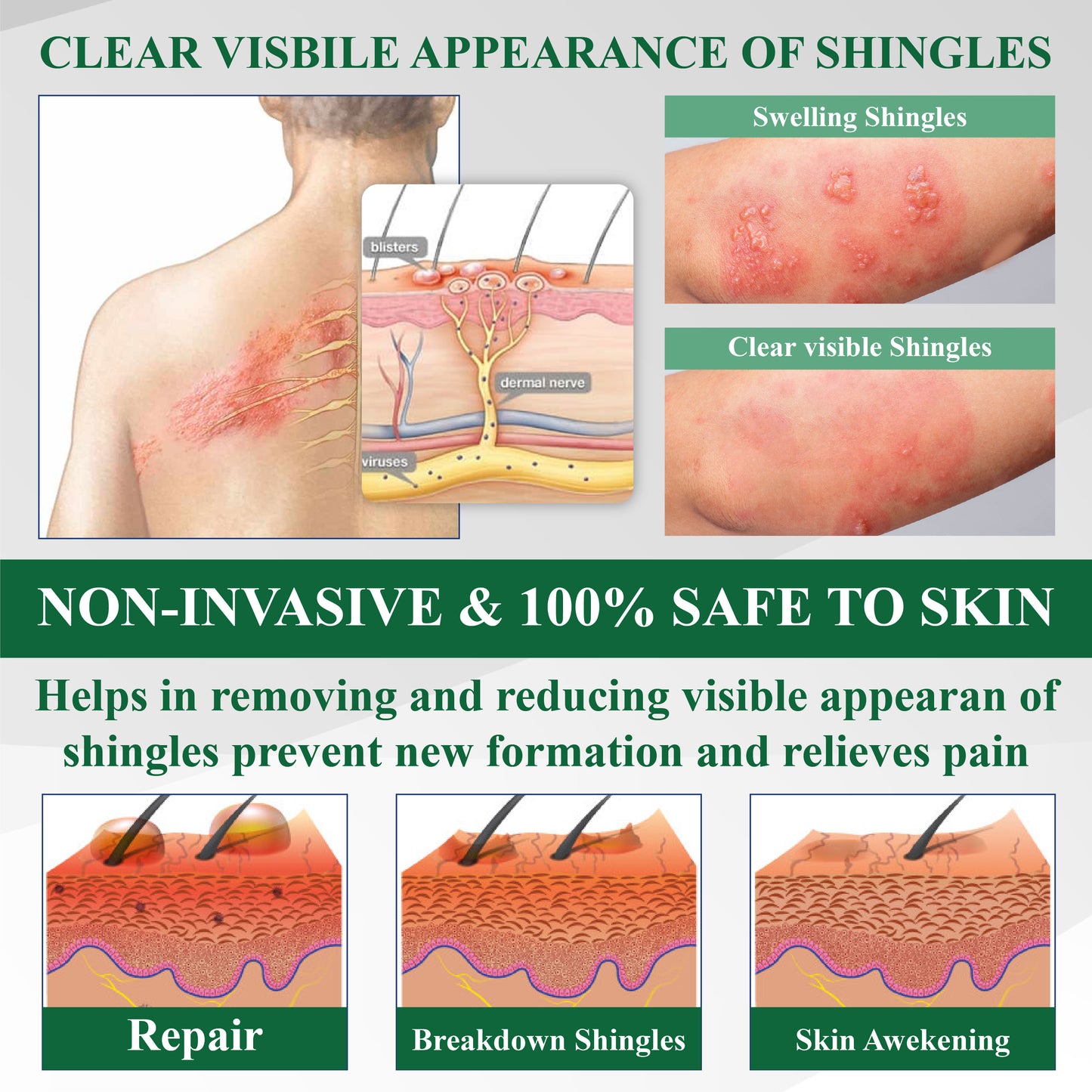 ATTDX® Snake Peptide Shingles Skincare Ampoules