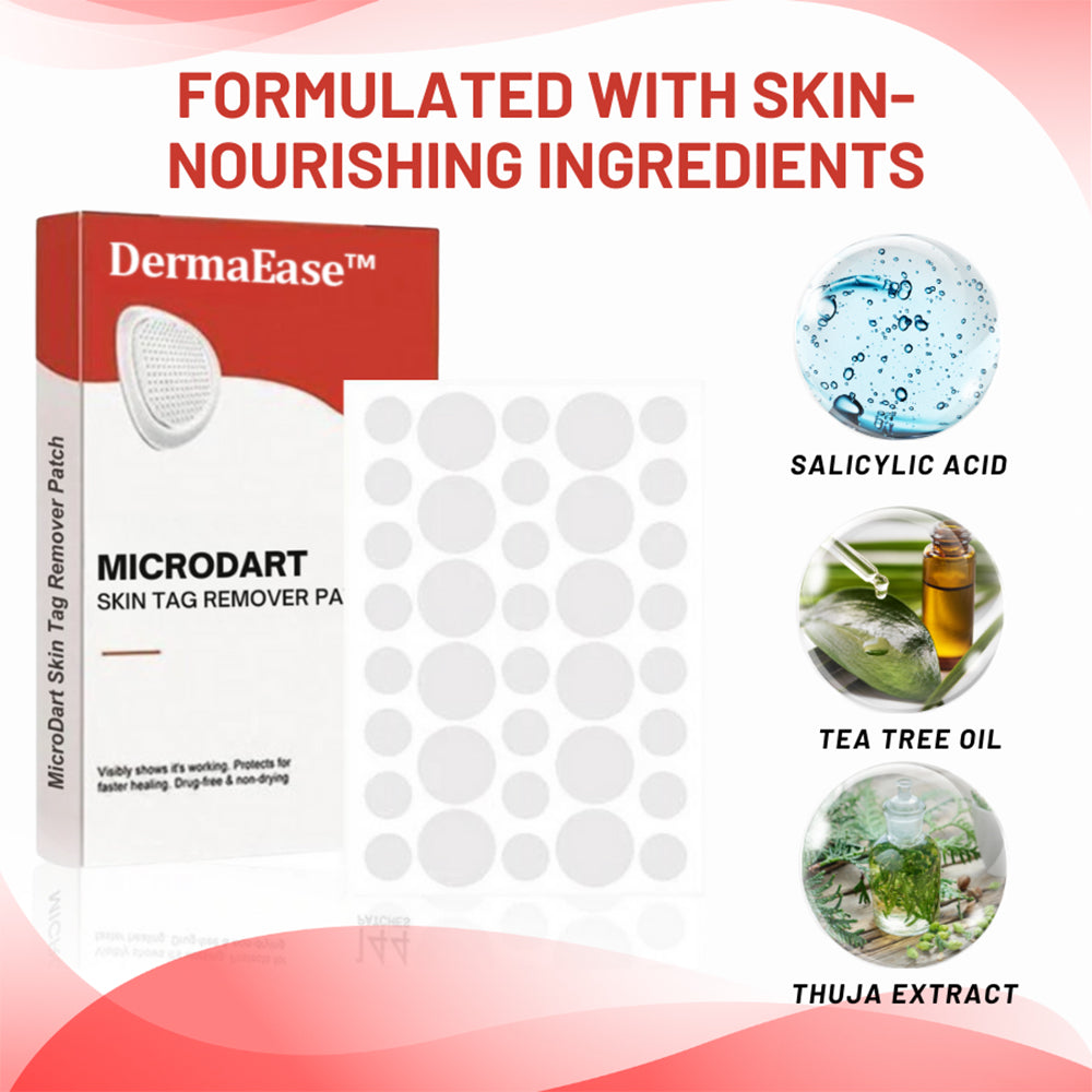 DermaEase™ MicroDart Skin Tag Remover Patch