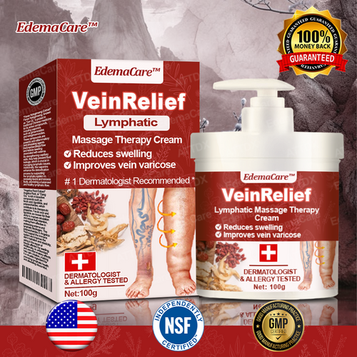 EdemaCare™ VeinRelief Lymphatic Massage Therapy Cream 2