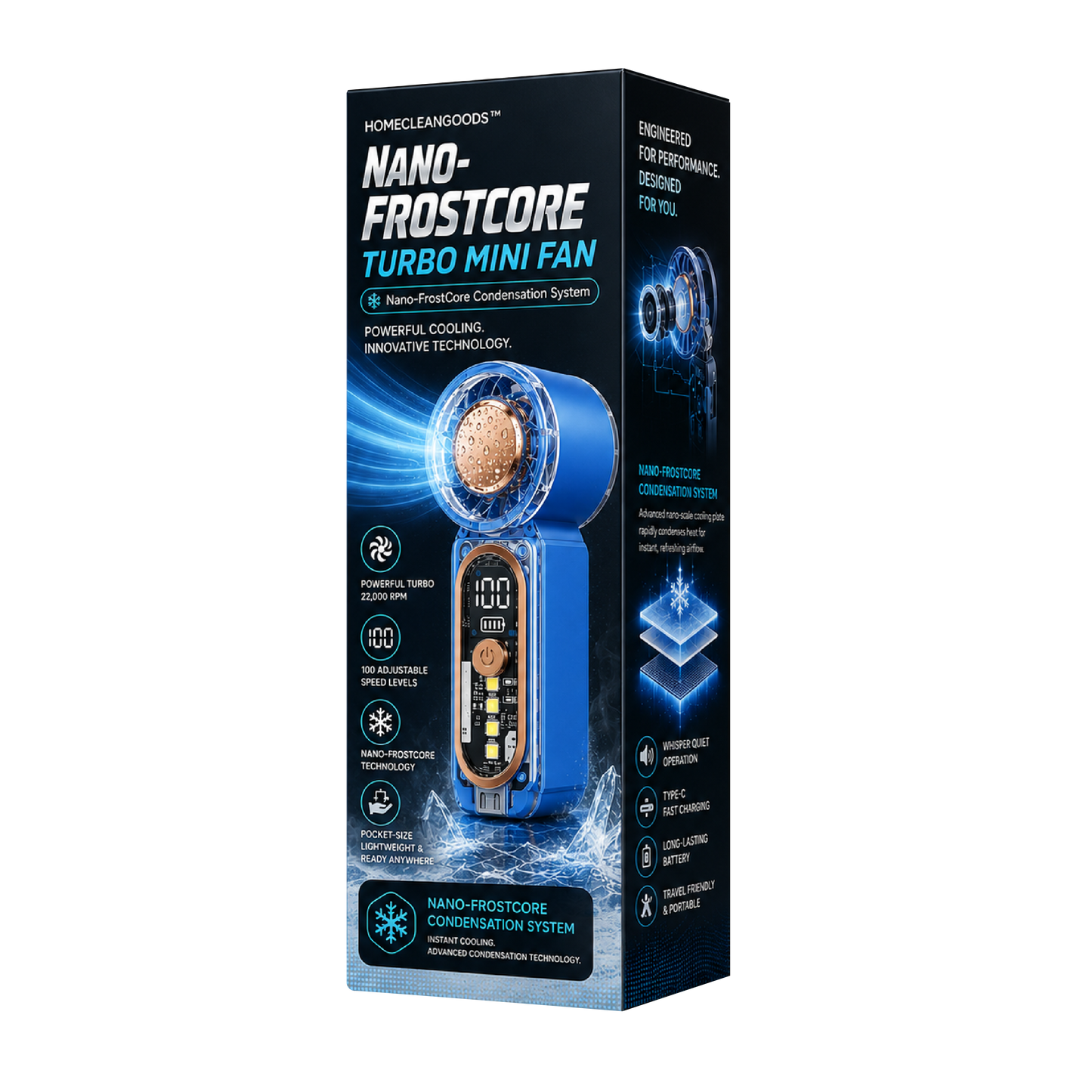 ❄️ 2026 Cooling Technology Breakthrough — LivLifeGoods™ Nano-FrostCore Turbo Mini Fan 2