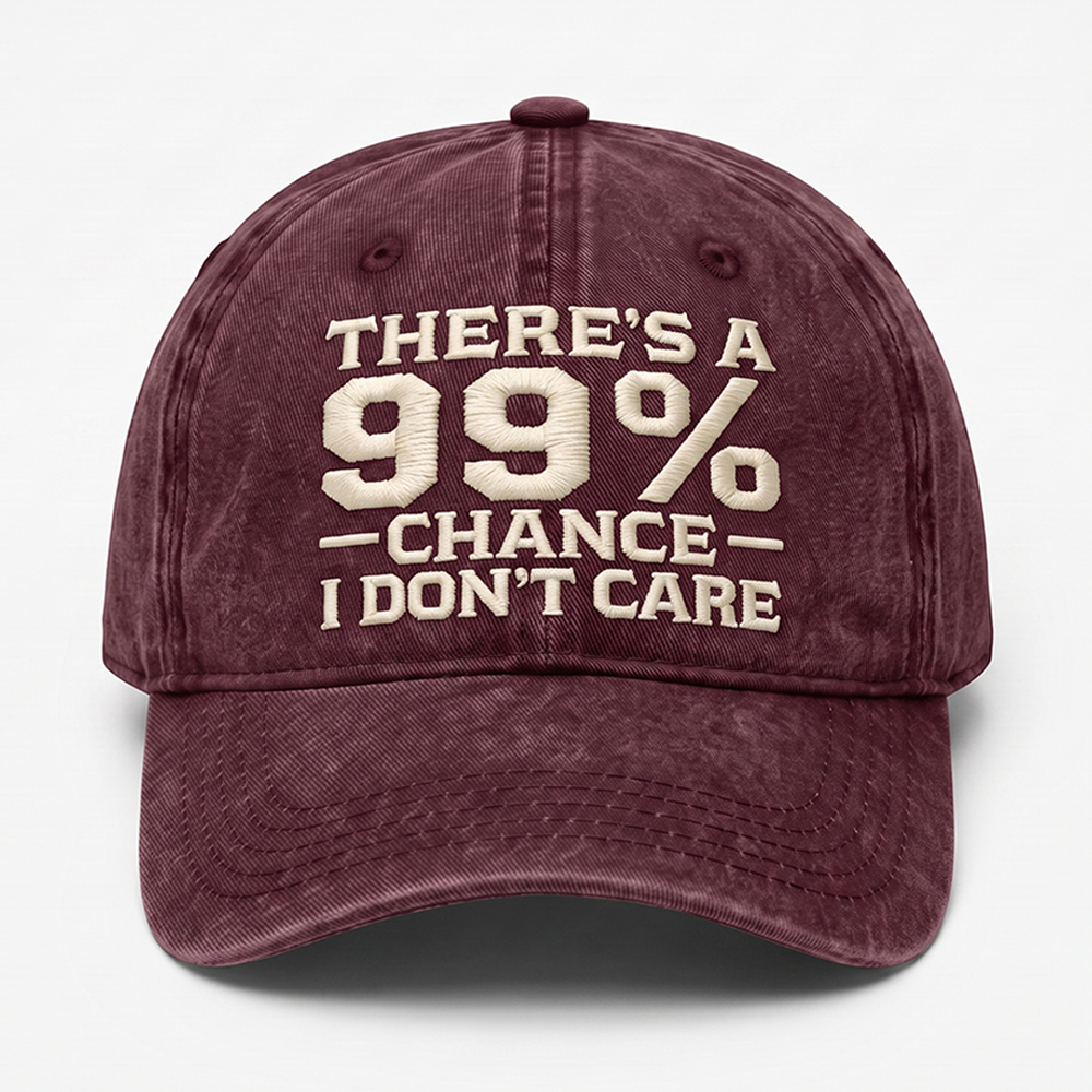 Next2Comfort™ SassStitch Attitude Statement Embroidered Cap