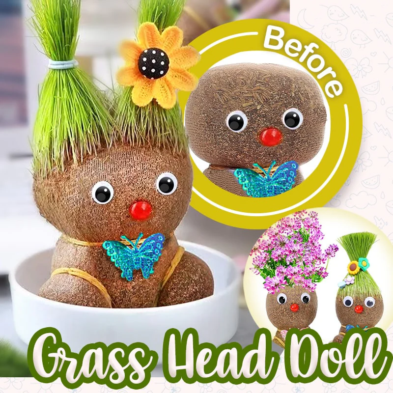 RICPIND™ GrassMate Growing Doll