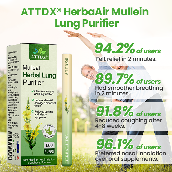 ATTDX® Mulleaf Herbal Lung Purifier 18 ATTDX® Mulleaf Herbal Lung Purifier