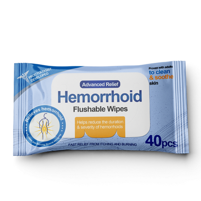 ATTDX® Advanced Relief Hemorrhoid Flushable Wipes