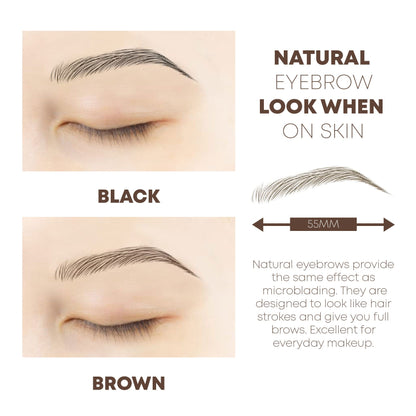 4D Hair-Like EyeBrows Waterproof Tattoo