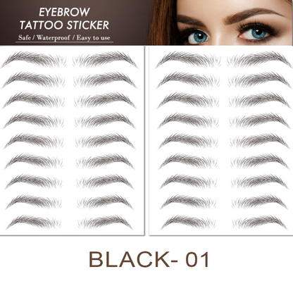 4D Hair-Like EyeBrows Waterproof Tattoo