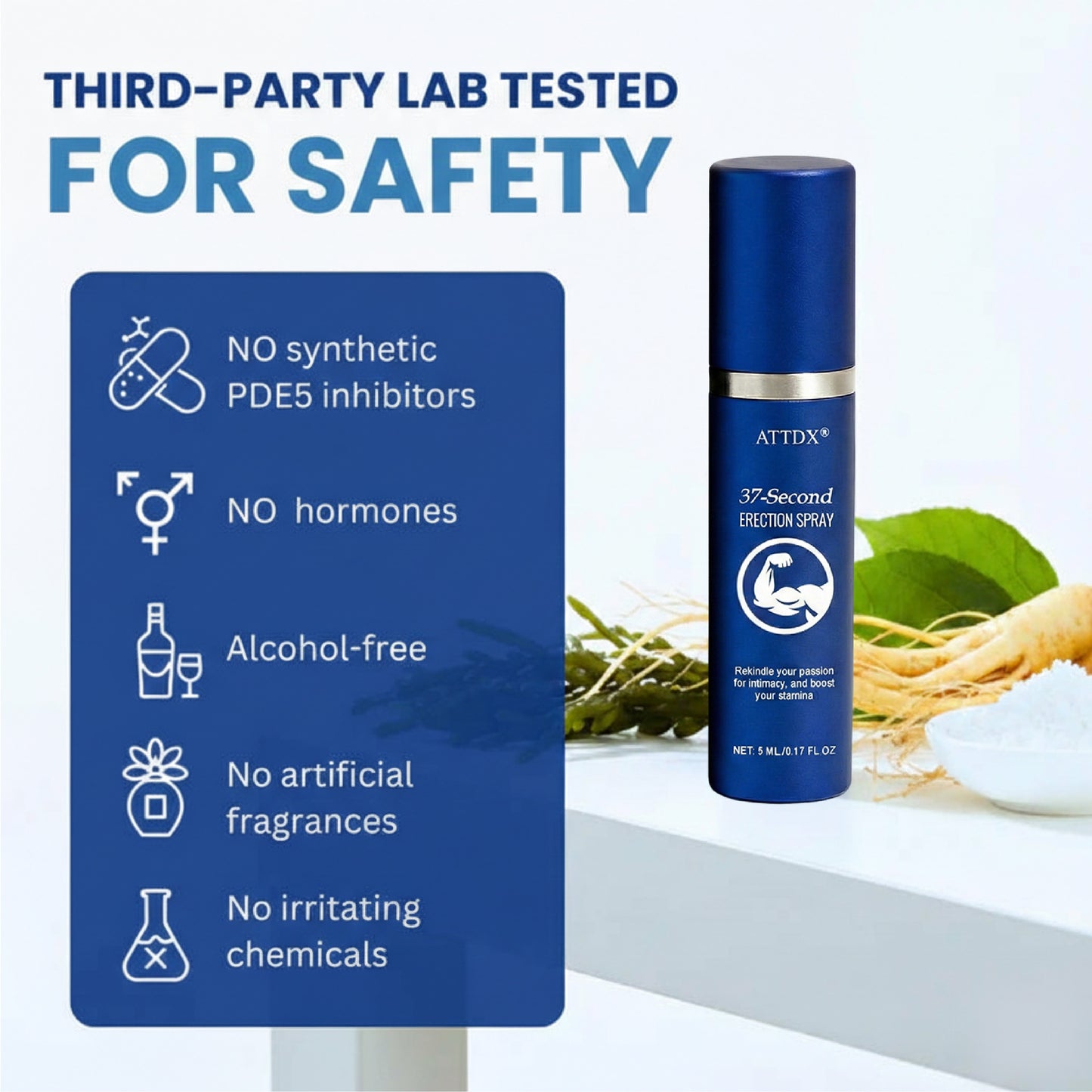 ATTDX® 37-SecondErection Spray