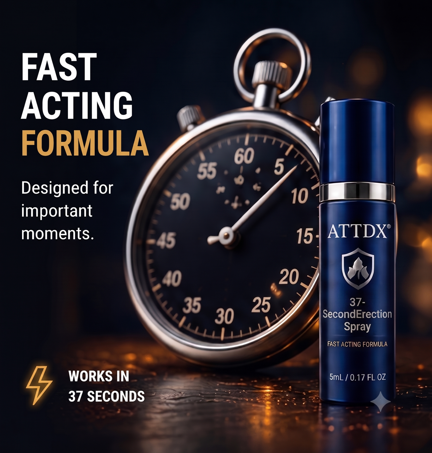 ATTDX® 37-SecondErection Spray