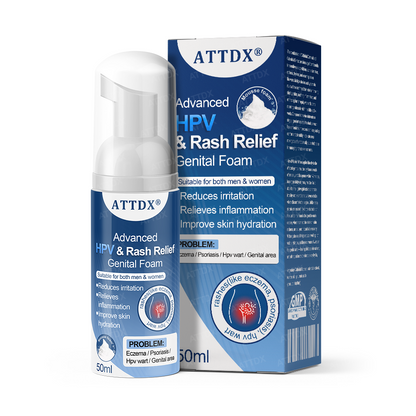 ATTDX® Advanced HPV & Rash Relief Genital Foam