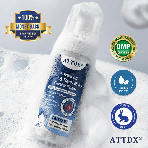 ATTDX® Advanced HPV & Rash Relief Genital Foam