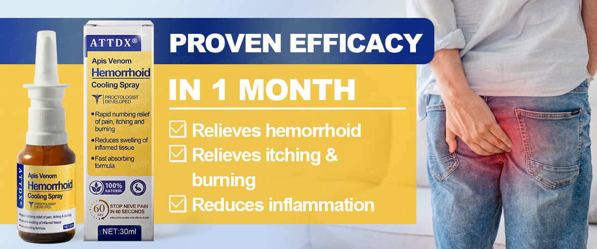 ATTDX® Apis Venom Hemorrhoid Cooling Spray 22 ATTDX® Apis Venom Hemorrhoid Cooling Spray