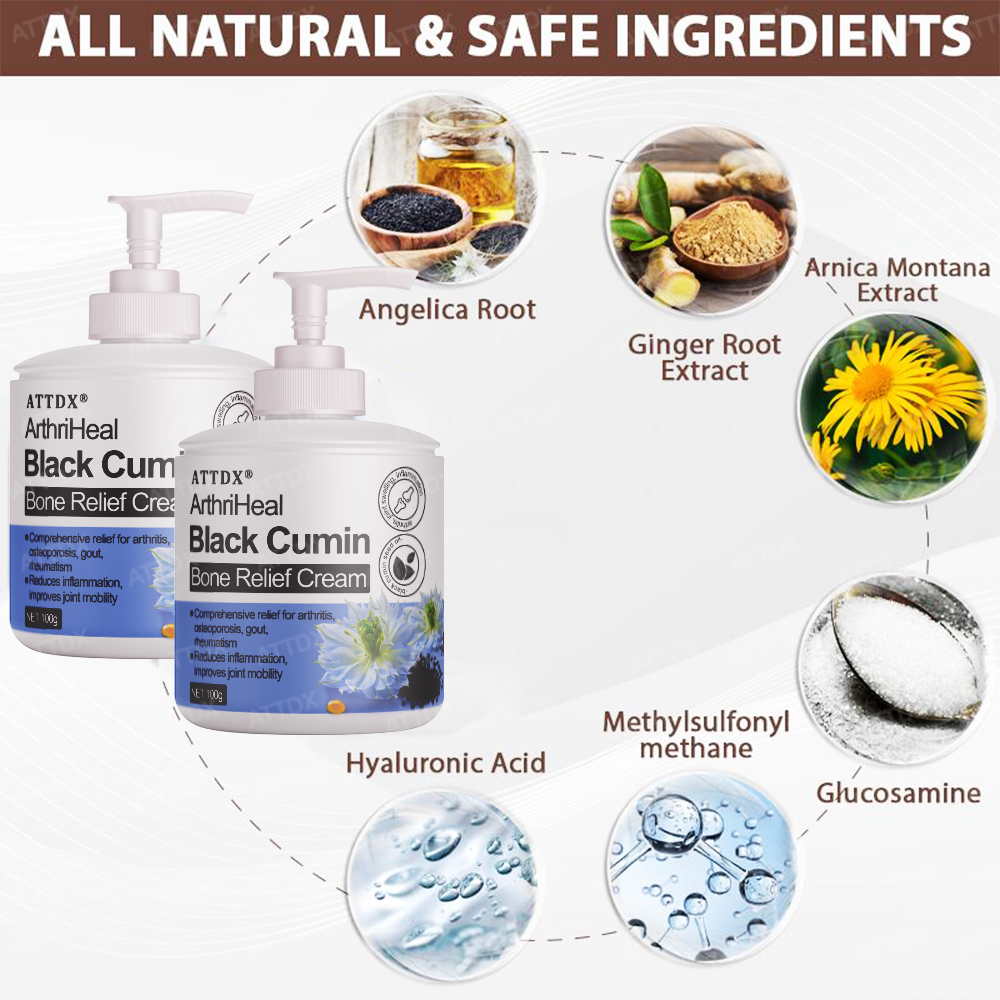 ATTDX® ArthriHeal Black Cumin Bone Relief Cream