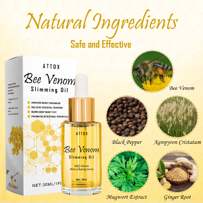 Bee Venom Belly Button DetoxShaping Serum