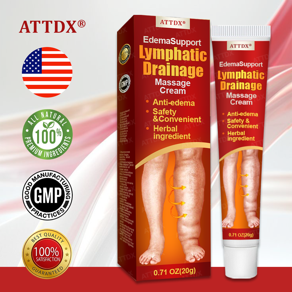 ATTDX® EdemaSupport Lymphatic Drainage Massage Cream 2