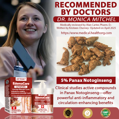 ATTDX® EdemaCare Lymphatic Drainage Massage Cream  -👩‍⚕️Doctor-Endorsed Herbal Formula