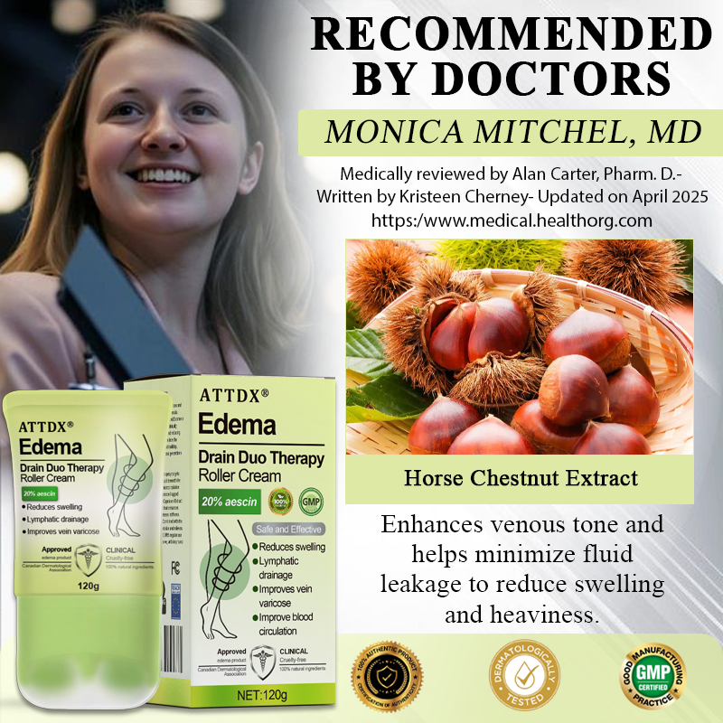 ATTDX® Edema Drain Duo Therapy Roller Cream 33 ATTDX® Edema Drain Duo Therapy Roller Cream