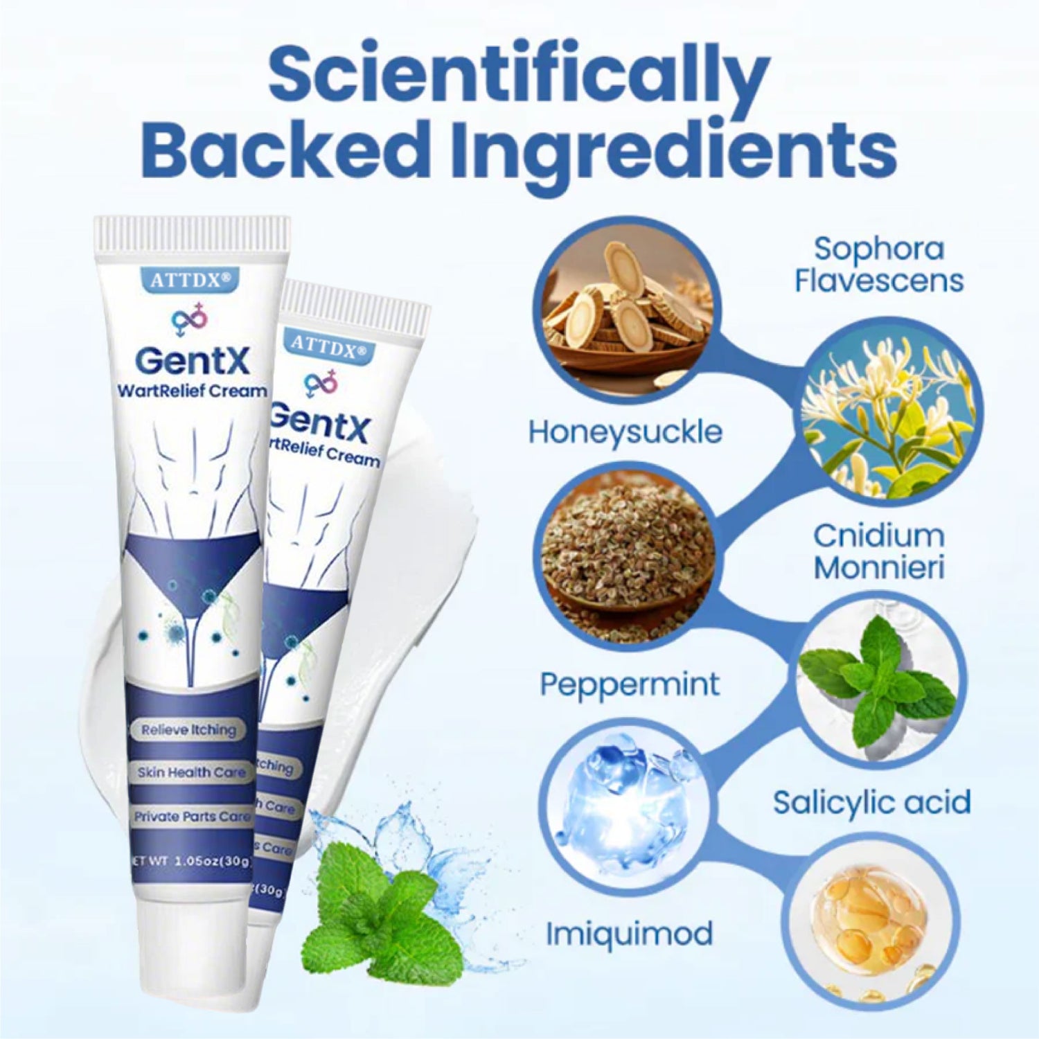 ATTDX® GentX WartRelief Cream image ATTDX® GentX WartRelief Cream