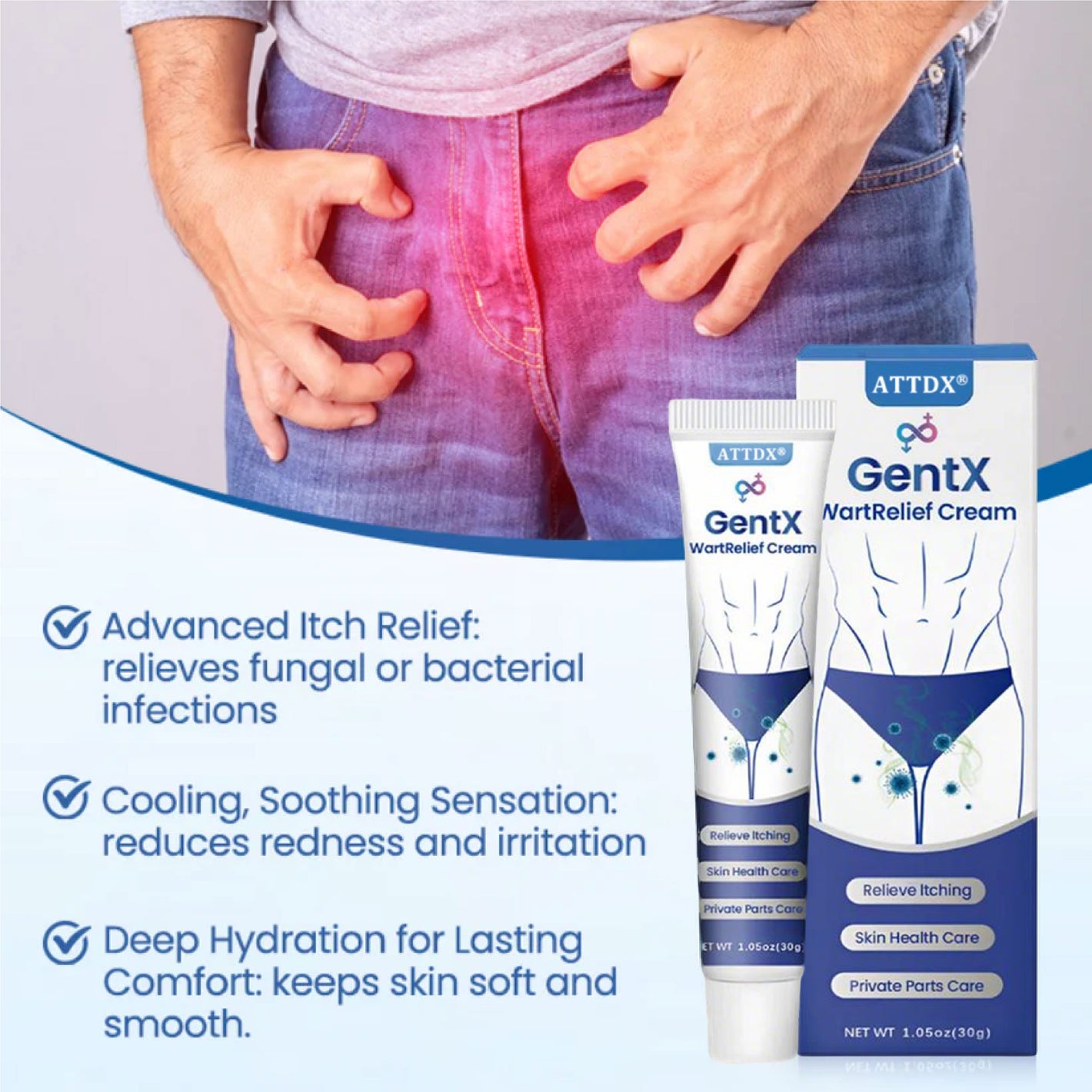 ATTDX® GentX WartRelief Cream image ATTDX® GentX WartRelief Cream