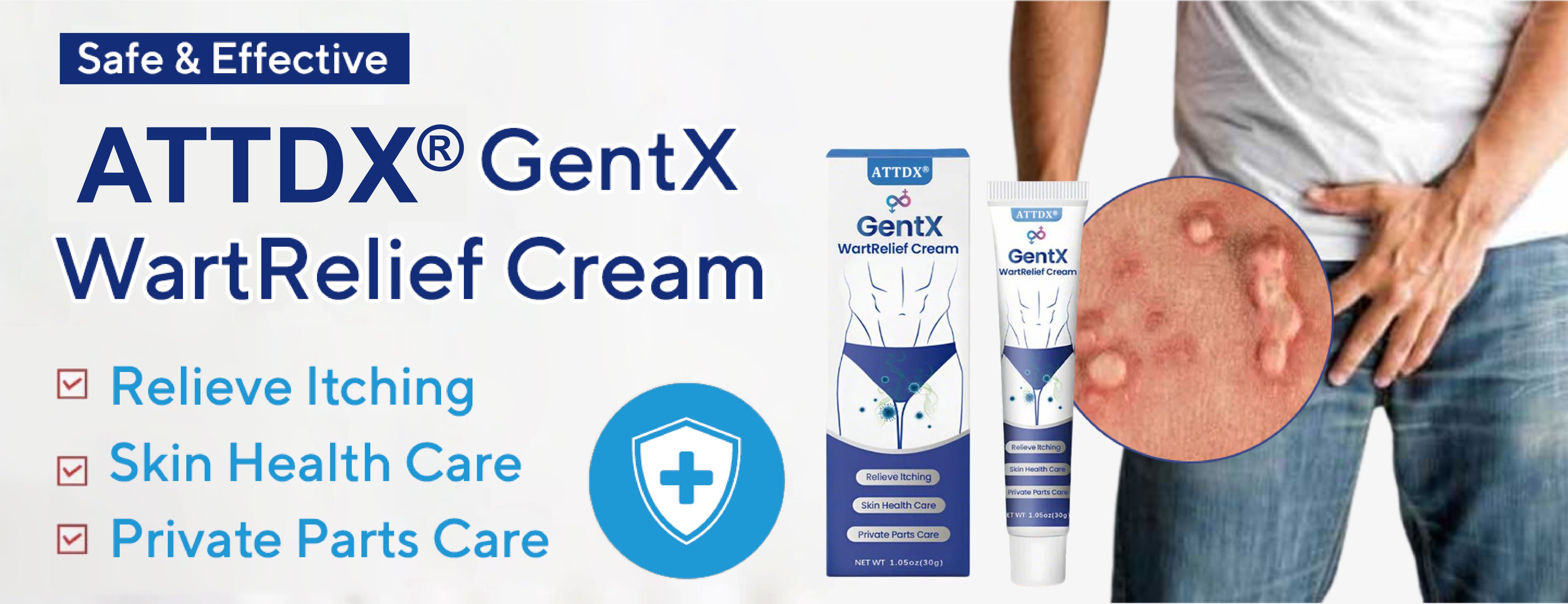 ATTDX® GentX WartRelief Cream image ATTDX® GentX WartRelief Cream