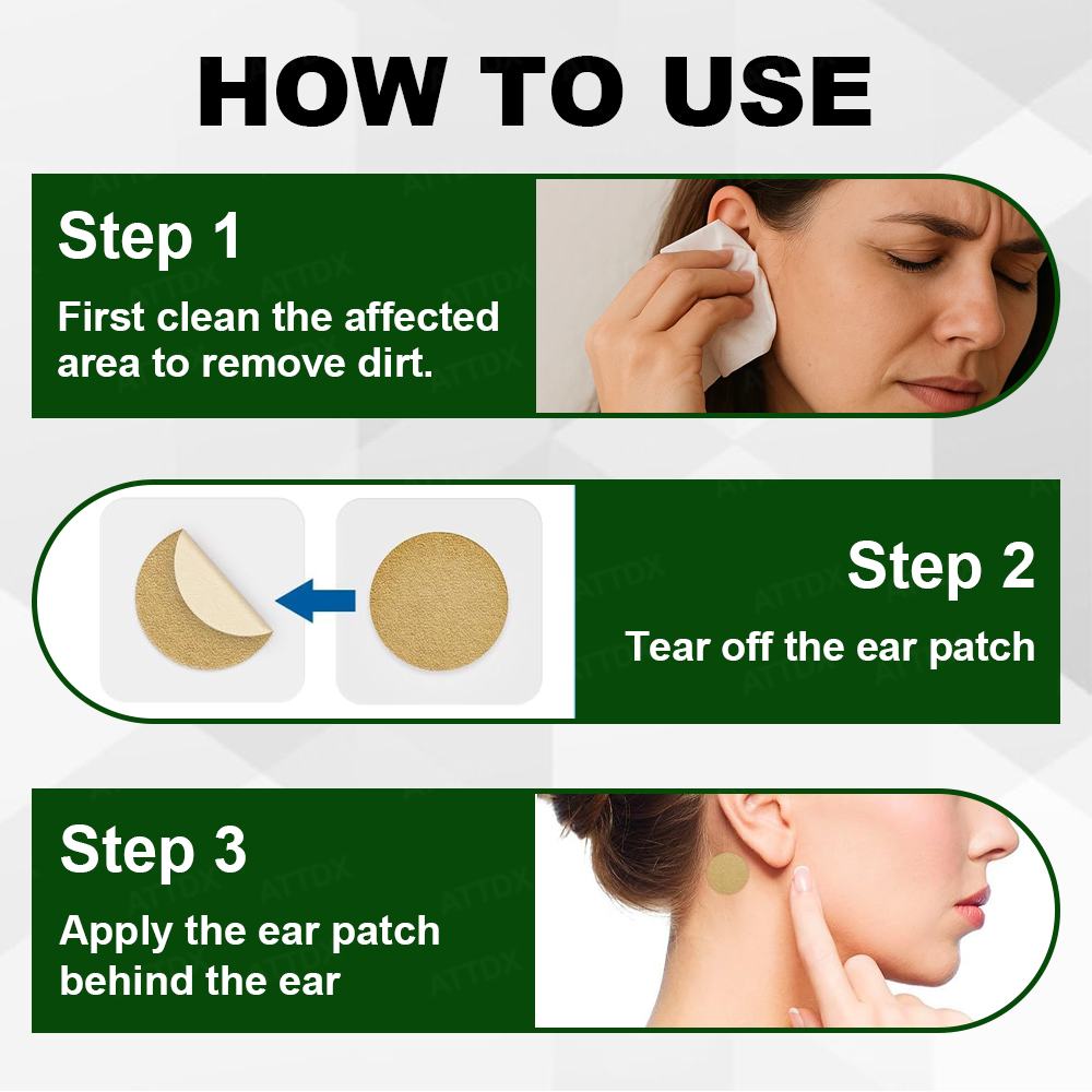 ATTDX® HormoBalance Edema Ear Patch 29 ATTDX® HormoBalance Edema Ear Patch