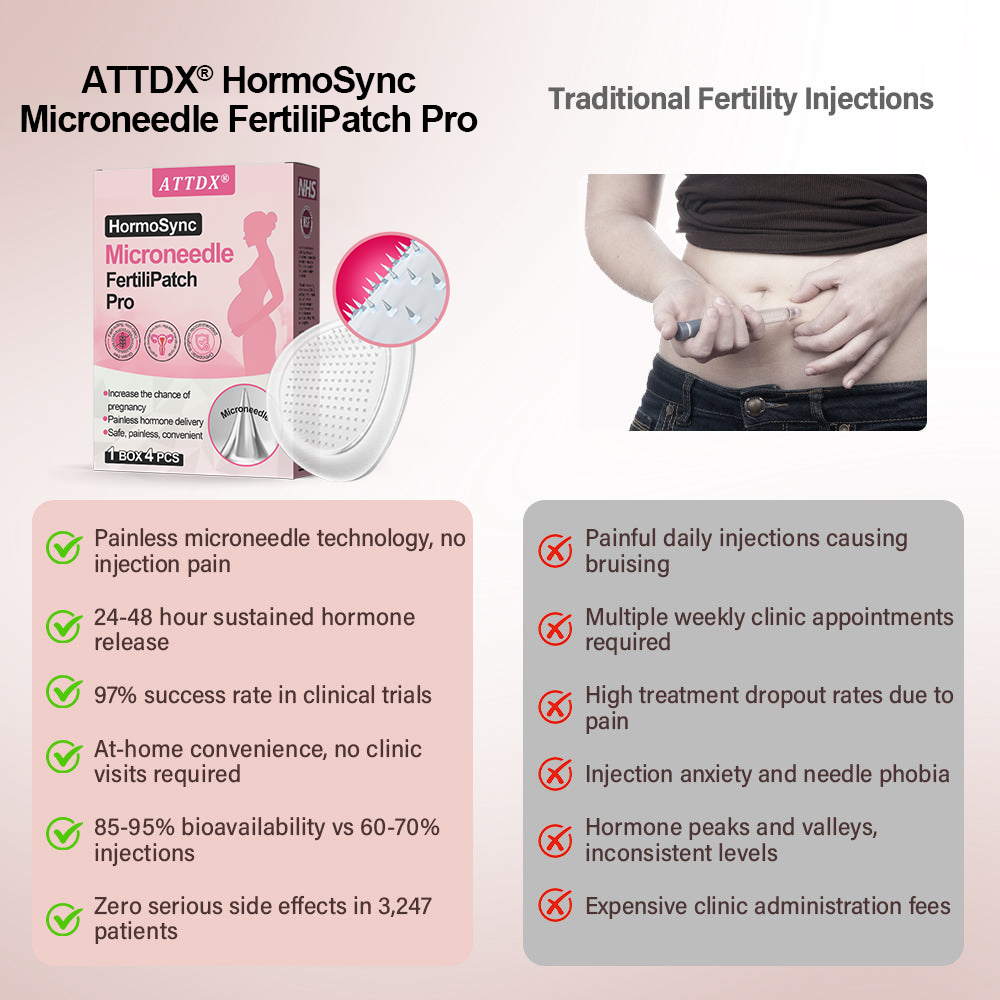 ATTDX® HormoSync Microneedle FertiliPatch Pro 23 ATTDX HormoSync Microneedle FertiliPatch Pro13