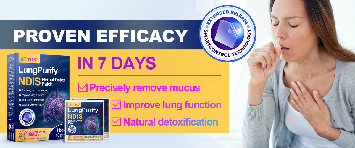ATTDX® LungPurify NDIS Herbal Detox Patch 20 ATTDX® LungPurify NDIS Herbal Detox Patch
