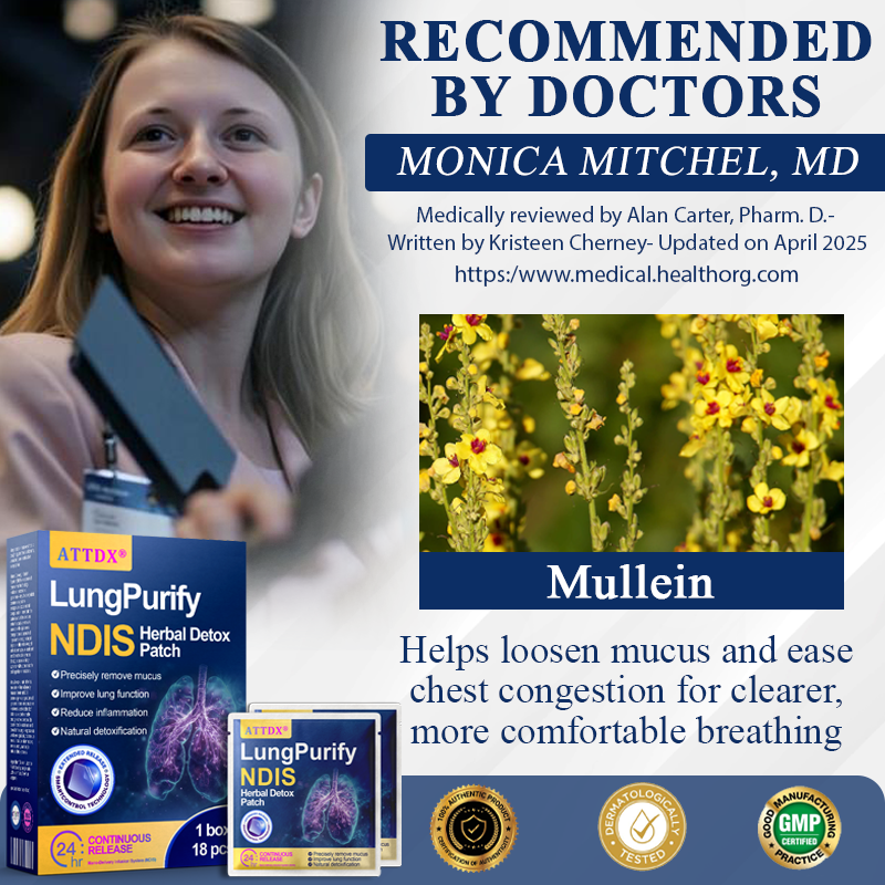 ATTDX® LungPurify NDIS Herbal Detox Patch
