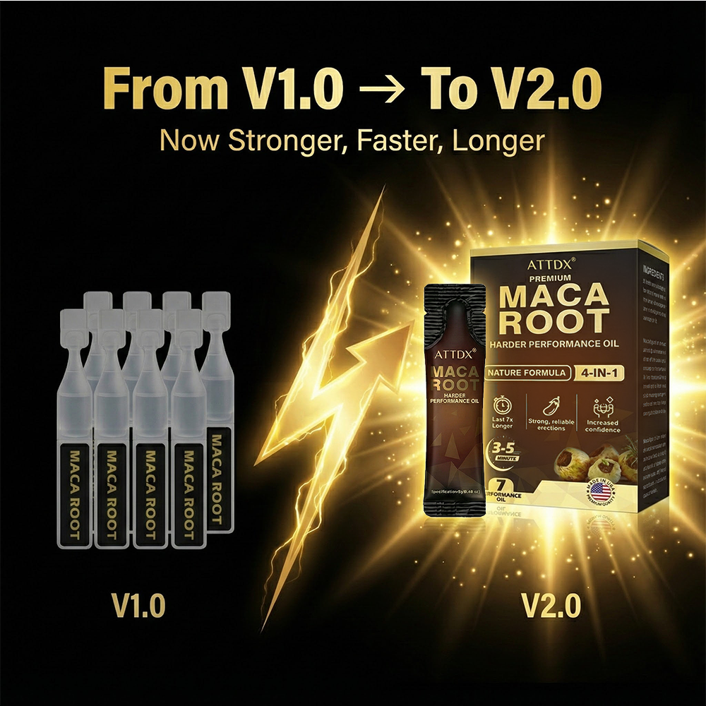 ATTDX® MacaRoot HARDER Performance Oil