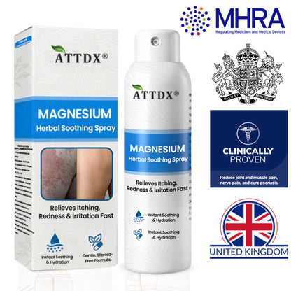 ATTDX® Magnesium Herbal Soothing Spray 👨‍⚕️ MHRA Approved