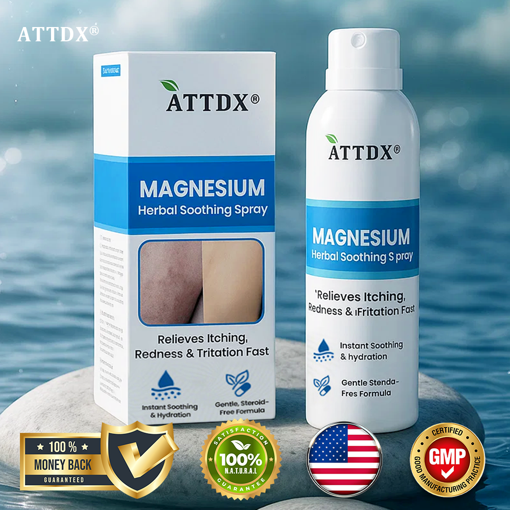 ATTDX® Magnesium Herbal Soothing Spray 👨‍⚕️ MHRA Approved