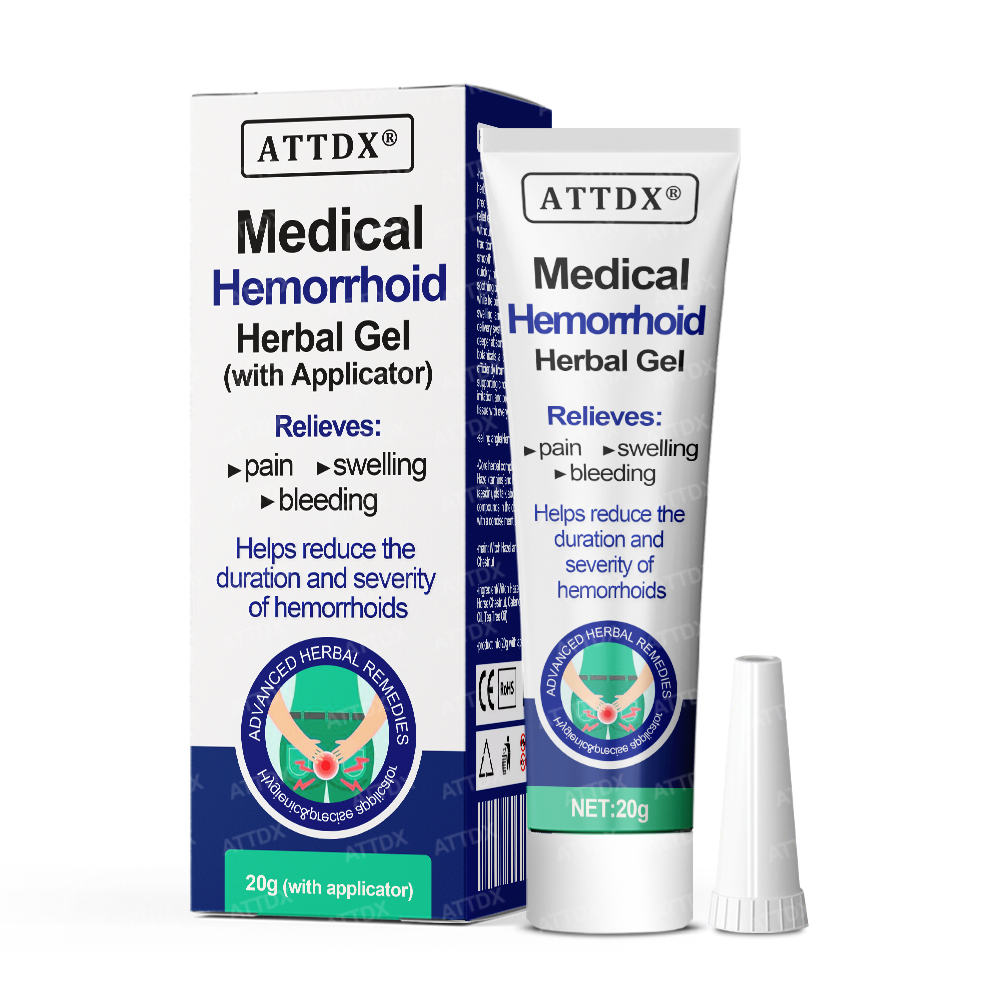 ATTDX® Medical Hemorrhoid Herbal Gel with Applicator