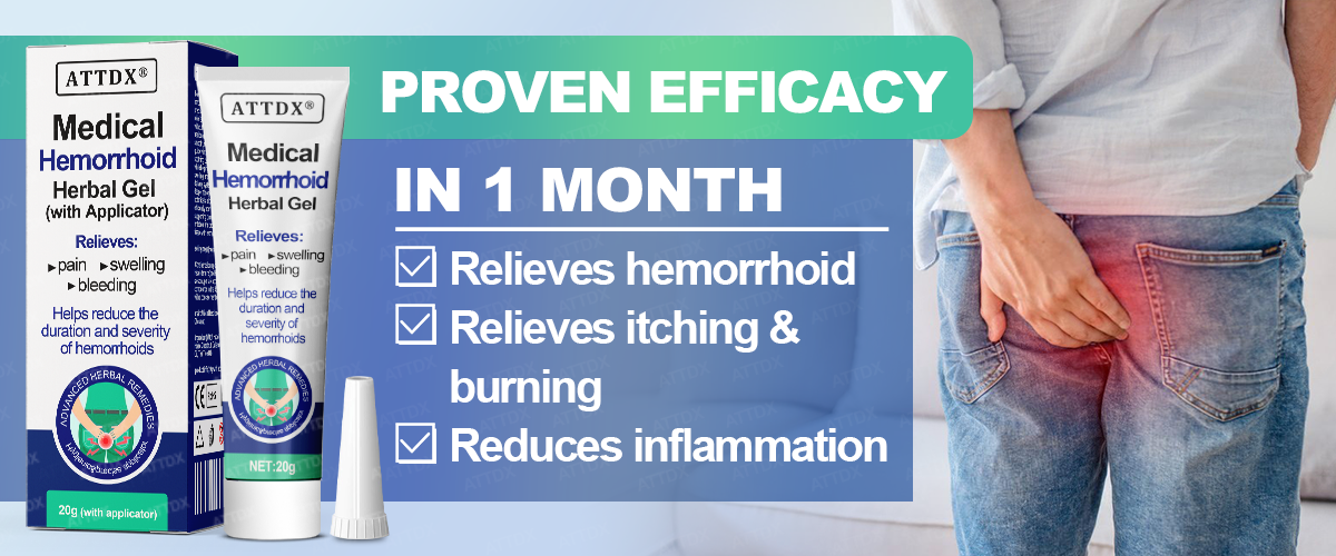ATTDX® Medical Hemorrhoid Herbal Gel with Applicator 22 ATTDX® Medical Hemorrhoid Herbal Gel with Applicator