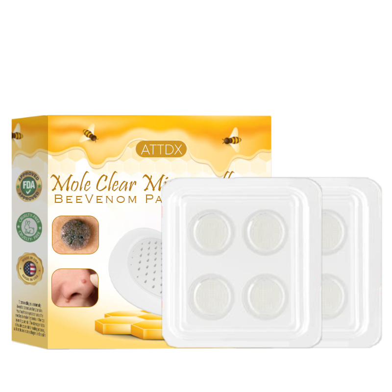 MoleClear Microneedle BeeVenom Patch