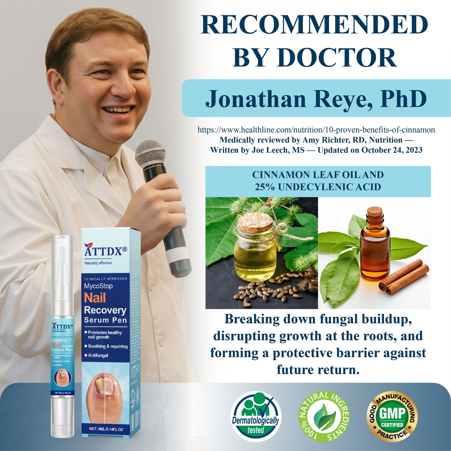 ATTDX® MycoStop Nail Recovery Serum Pen