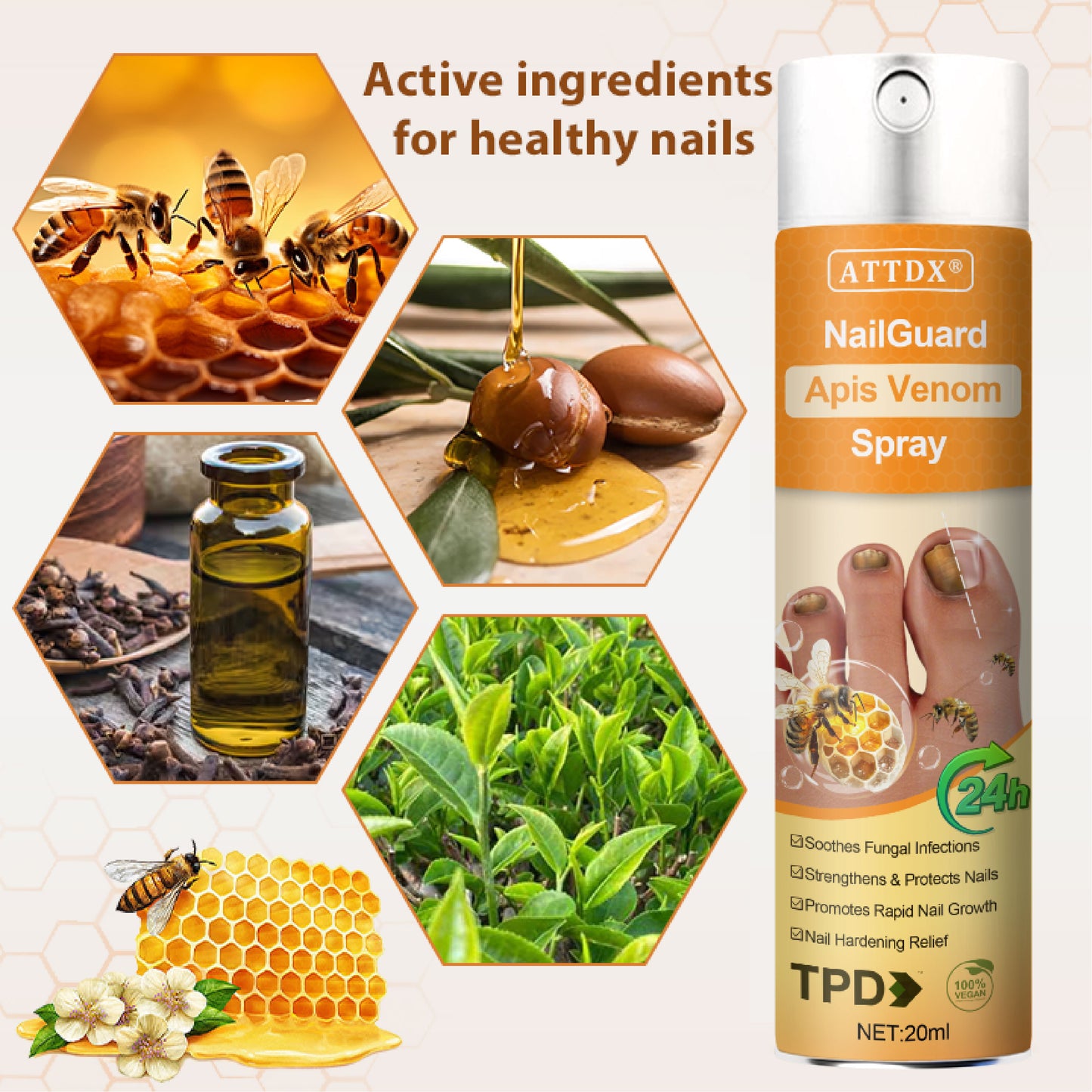 ATTDX® NailGuard Apis Venom Spray