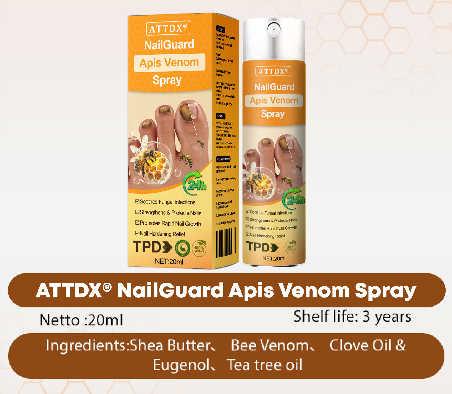 ATTDX® NailGuard Apis Venom Spray