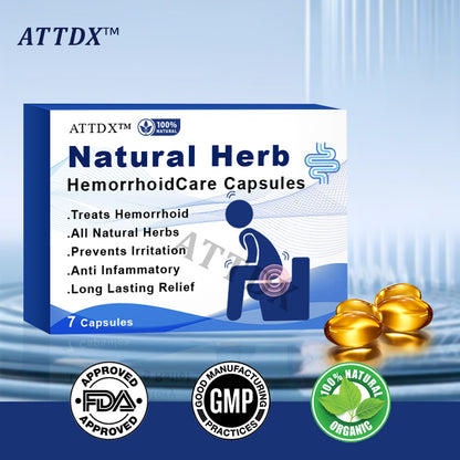 ATTDX™ Natural Herb HemorrhoidCare Capsules