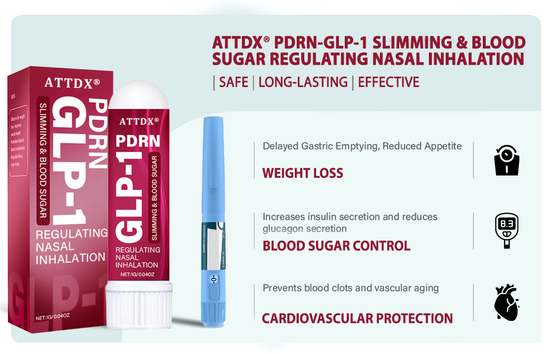 ATTDX® PDRN-GLP-1 Slimming & Blood Sugar Regulating Nasal Inhalation 17 ATTDX® PDRN-GLP-1 Slimming & Blood Sugar Regulating Nasal Inhalation