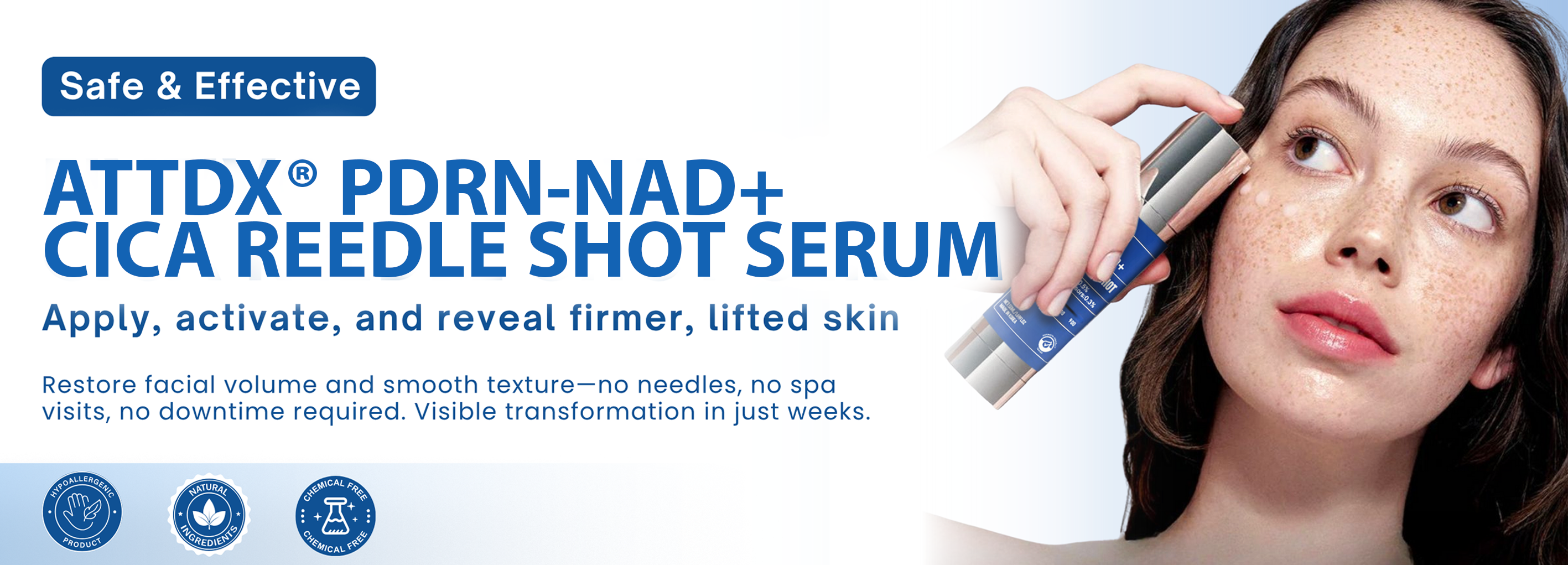 ATTDX® PDRN-NAD+ Cica Reedle Shot Serum 18 ATTDX® PDRN-NAD+ Cica Reedle Shot Serum