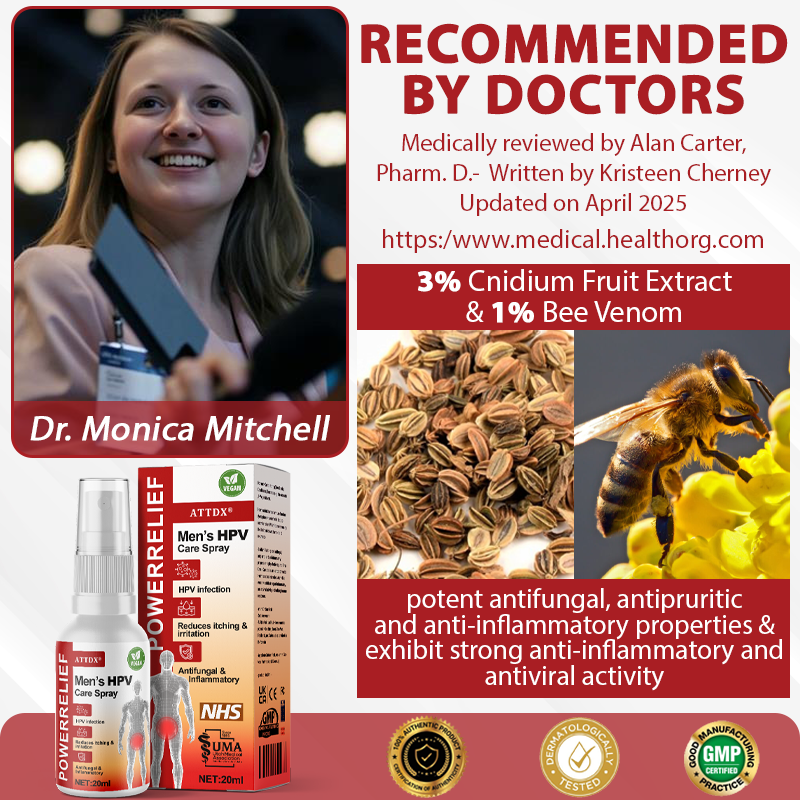 ATTDX® PowerRelief Men’s HPV Care Spray