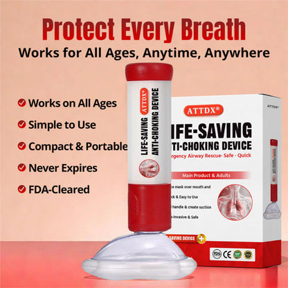 ATTDX® Prime Life-Saving Anti-Choking Device