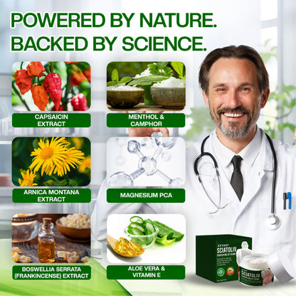 ATTDX® Sciatoliv Sciatica Relief Cream