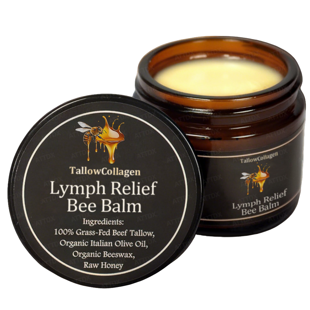 ATTDX® TallowCollagen Lymph Relief Bee Balm